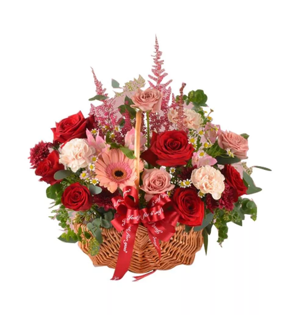 Attractive Arrangement Of Blossoms