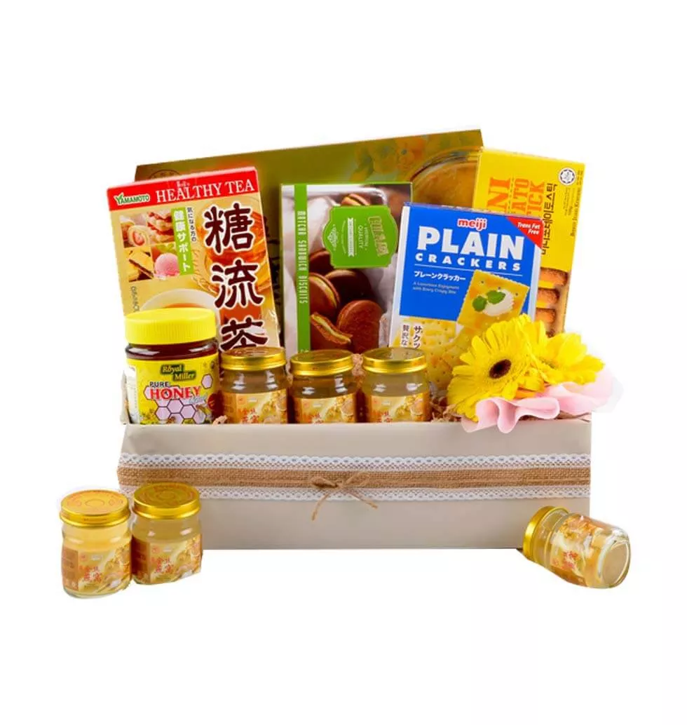 Basket Full Of Healthy Snack