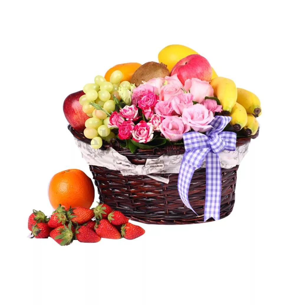 Elegant Flowers with Sweet Fruits