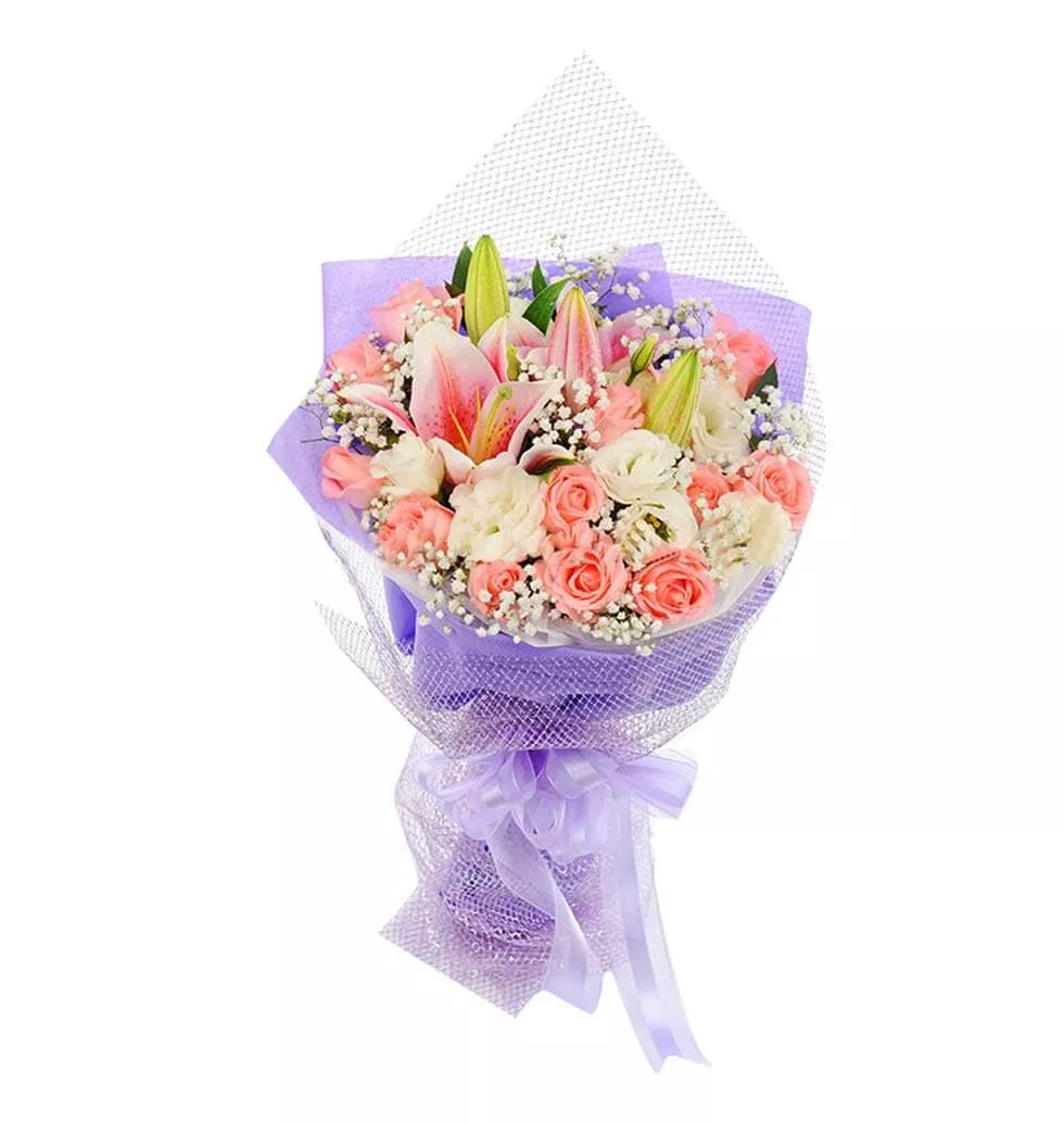 Eye Catching Floral Basket