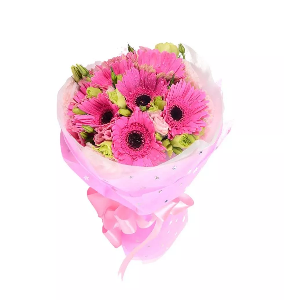 Splash of Happiness with gerberas