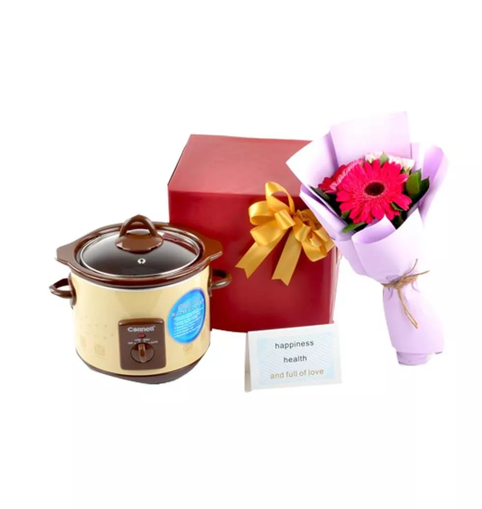 Useful Gift With Gerberas