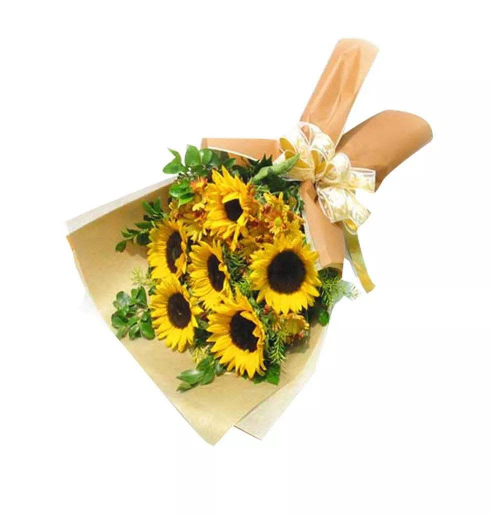 Yellow Bonanza In a Bouquet